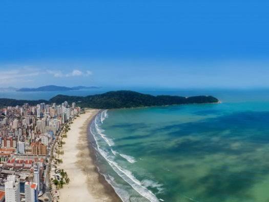 Apartament Apartamento Completo Na Quadra Da Praia Da Guilhermina Praia Grande  Zewnętrze zdjęcie